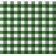 Mantel de tela (TEFLON) Vichy verde cesped