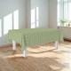 Mantel de tela (TEFLON) Vichy verde pistacho
