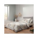 Set funda nórdica reversible cama de 150 (240x220 cm) + almohadas a juego (65x65 cm) Guy Laroche ARIANE crema