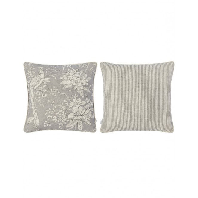 Fundas de cojín Naf Naf MANACOR NEGATIVO 50x50(2) gris