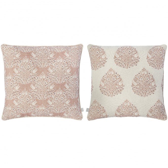 Fundas de cojín Naf Naf BLUE LEAF COORD 50x50(2) rosa