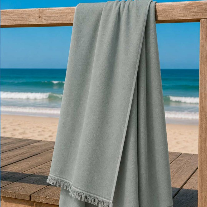 Toalla pareo LASA HOME gris