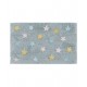 Alfombra NAFNAF Stars multicolor azul